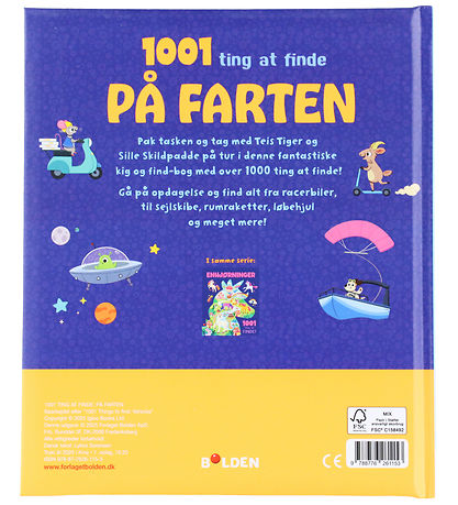 Forlaget Bolden Bog - 1001 Ting At Finde: På Farten