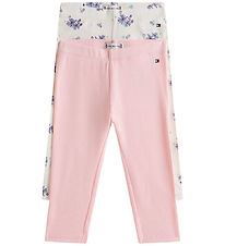 Tommy Hilfiger Leggings - 2-pak - Flower/ White