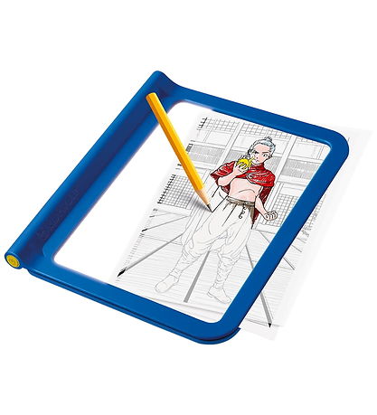 Kidywolf Tegnetavle m. Lys - KidyDraw-Pro - 2-i-1