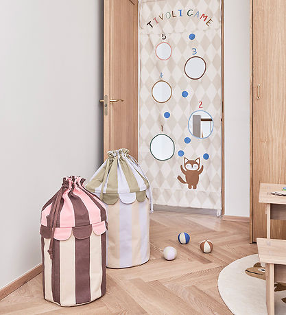 OYOY Opbevaringskurve - 2-pak - Rose/ Purple