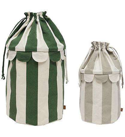 OYOY Opbevaringskurve - 2-pak - Clay/ Green