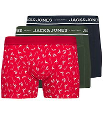 Jack & Jones Boxershorts - 3-pak - JacDeer - Sky Captain/ True R
