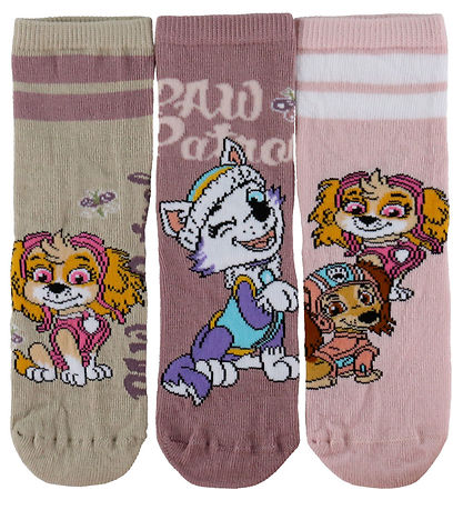 Name It Strømper - 3-pak - NmFSassa - Paw Petrol - Island Fossil