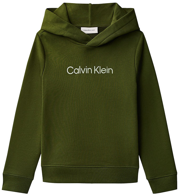 Calvin Klein Hættetrøje - Rich Cypress Green