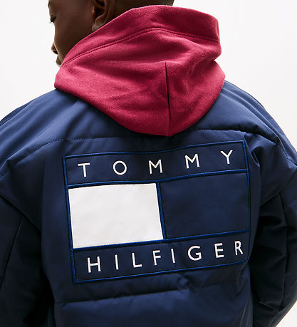 Tommy Hilfiger Bomberjakke - Dark Night Navy Blue