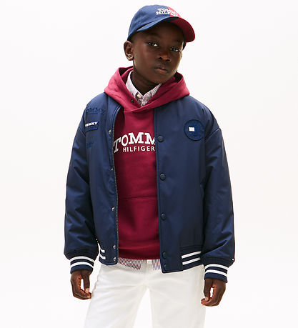 Tommy Hilfiger Bomberjakke - Dark Night Navy Blue