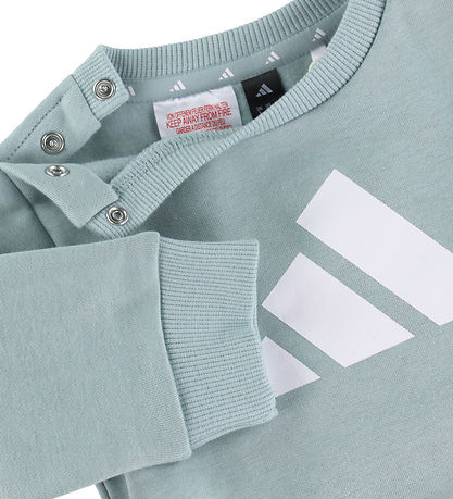 adidas Performance Sweatsæt - I BL FL JOG - 240 - Wosa/White