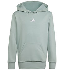 adidas Performance Hættetrøje - 225 - Wonder Sage/Hvid