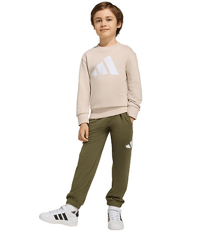 adidas Performance Sweatsæt - LK BL FT JOG - CRLI/ White