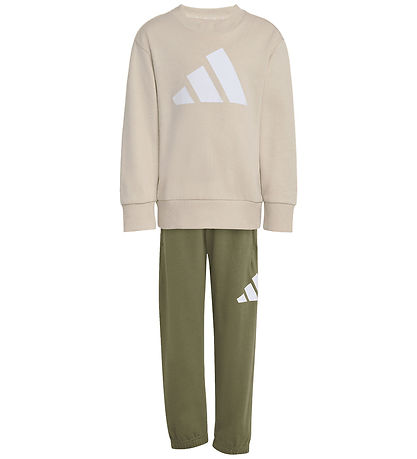adidas Performance Sweatsæt - LK BL FT JOG - CRLI/ White