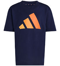 adidas Performance T-shirt - 160 - Blue/Seicta/Puta/P