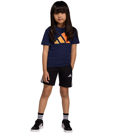 adidas Performance T-shirt - LK BL TEE 160 - Blue/ Seicta/ Puta