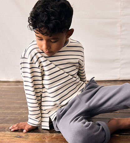 Lil' Atelier Bluse - NmmLimia - Turtledove/ Poppy Seed