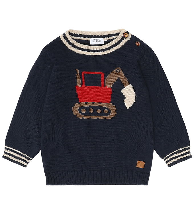 Hust and Claire Bluse - Strik - HcPilou - More Navy