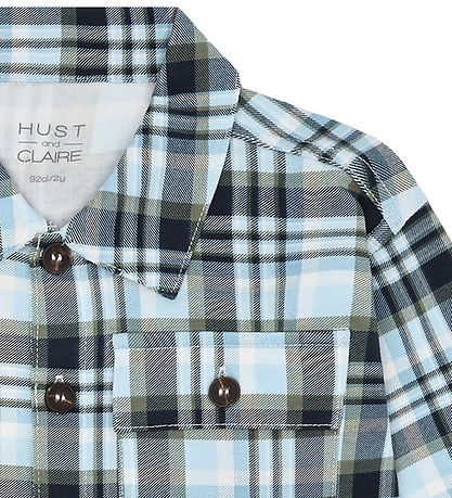 Hust and Claire Skjorte - HcRavn - Iron Blue