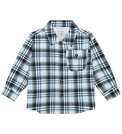 Hust and Claire Skjorte - HcRavn - Iron Blue