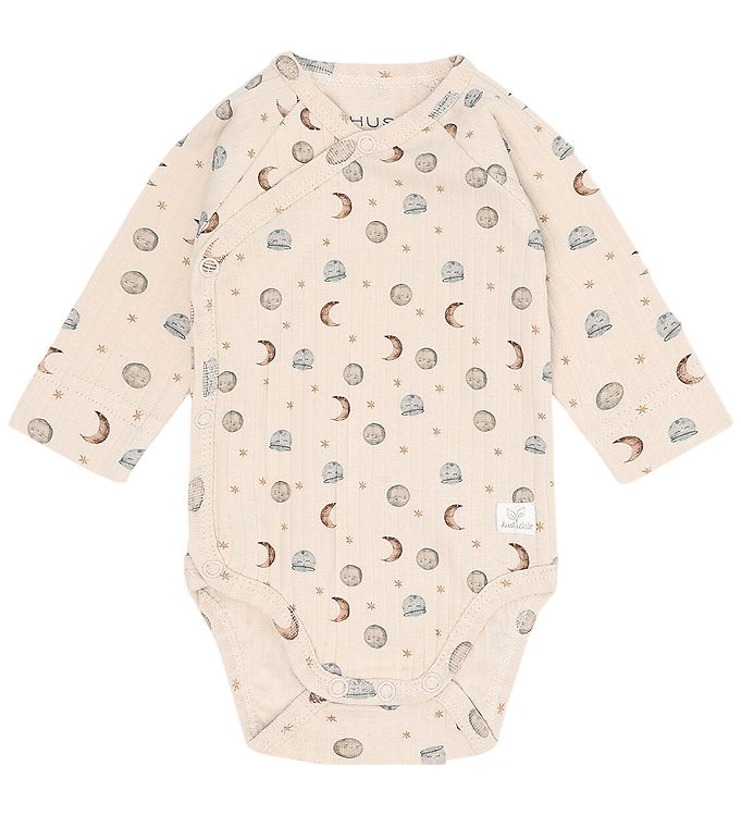 Hust and Claire Slå-om Body l/æ - HcBring - French Oak m. Måner