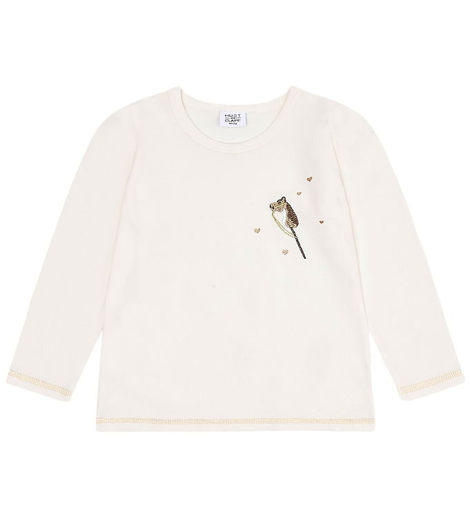 Hust and Claire Bluse - HcAlma - Sugar m. Kæphest