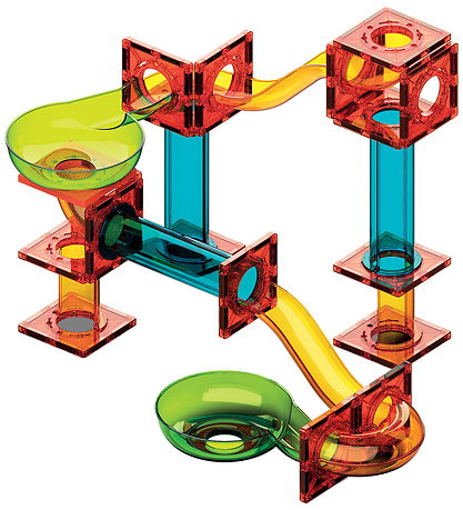 Geomag Magnetsæt - Tiles Marble Run - 45 Dele