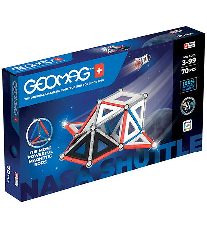 Geomag Magnetsæt - Classic Panels Nasa - 70 Dele
