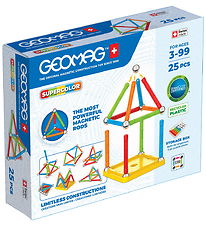 Geomag Magnetsæt - Supercolor - 25 Dele