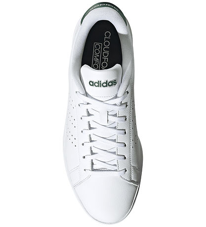 Adidas Performance Sko - Advantage 2.0 - Ftwwht/Cblack/Cgreen