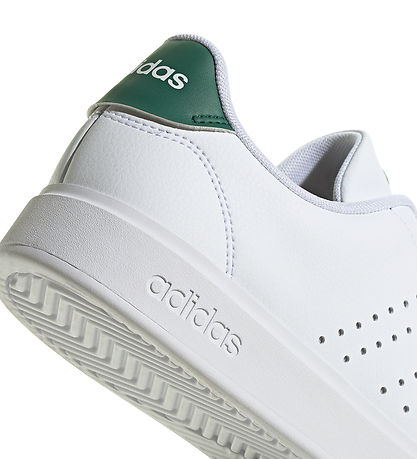 Adidas Performance Sko - Advantage 2.0 - Ftwwht/Cblack/Cgreen