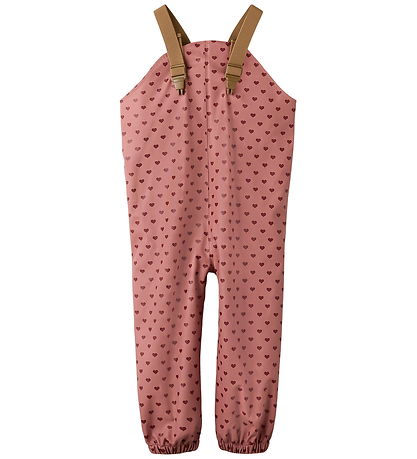 Lil Atelier Regntøj m. Seler/Vattering - PU - NmfLadry10 - Withe