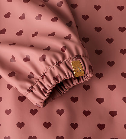 Lil Atelier Regntøj m. Seler/Vattering - PU - NmfLadry10 - Withe