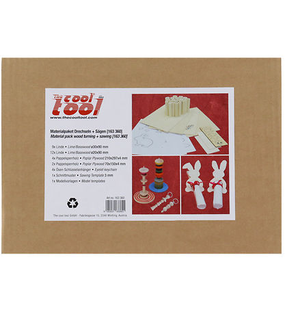 The cool tool Materiale Pakke - Trædrejning og Savning