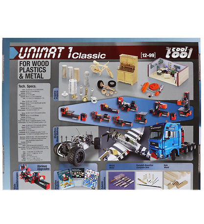 The Cool Tool Maskinsystem - 6-i-1 - Unimat 1 Classic