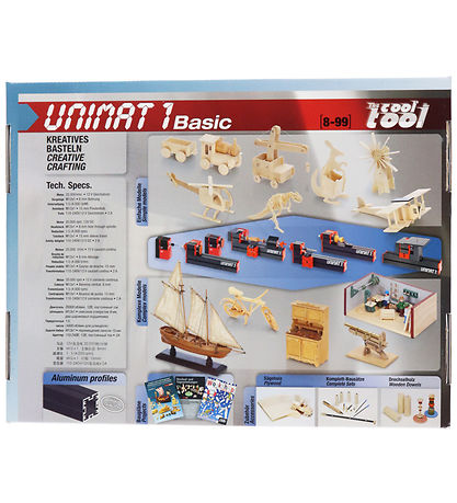 The Cool Tool Maskinsystem - 4-i-1 - Unimat 1 Basic
