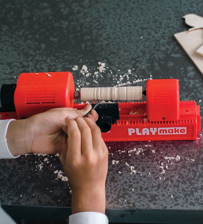 The cool tool Drejebænk - Playmake - 4-i-1 - Workshop