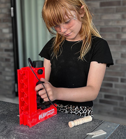 The cool tool Drejebænk - Playmake - 4-i-1 - Workshop