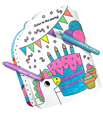 Ooly Overstregningstuscher - 6 stk - Heart Pops Neon