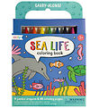 Ooly Crayons and Colouring Book - Sea Life - Carry Along