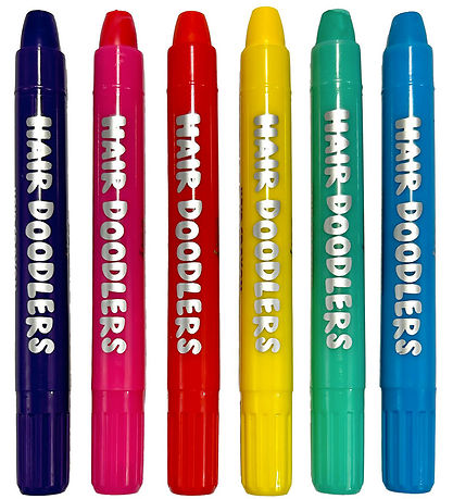 Ooly Hårmaling - 6 stk - Hair Doodlers