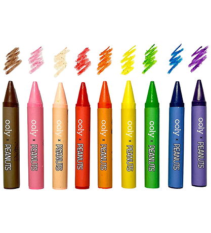 Ooly Farvekridt og malebog - Jumbo - Radiserne