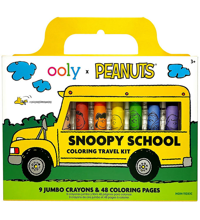 Ooly Farvekridt m. Malebog &#8211; Jumbo &#8211; Radiserne