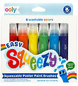 Ooly Plakatmaling - Pensel - 6 stk - Easy Squeezy