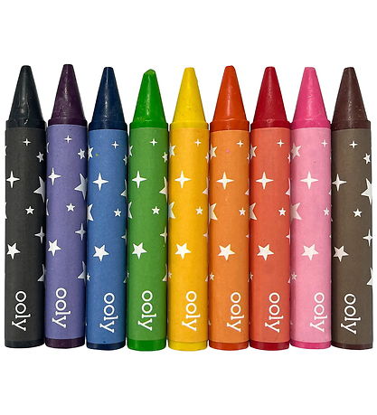 Ooly Farvekridt og malebog - Unicorn Pals - Carry Along