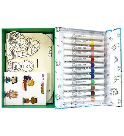 Ooly Dekorationssæt - 3D - Tegneserie - Radiserne