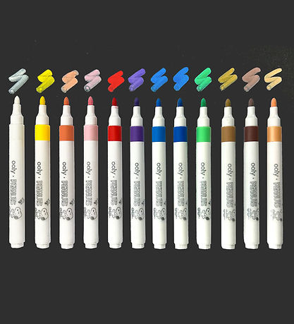 Ooly Dekorationssæt - 3D - Tegneserie - Radiserne