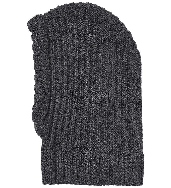 Wheat Elefanthue - Rib/Strik - Woolao - Charcoal Melange