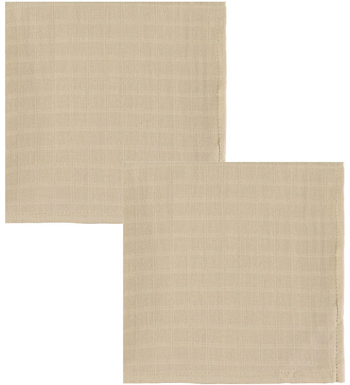 Cam Cam Stofbleer - Musselin - 70x70 cm - 2-pak - Latte