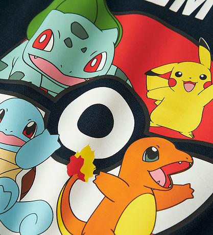 Name It Bluse - Noos - NmmJuice - Pokemon - Navy Blazer