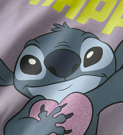 Name It Sweatshirt - Noos - NmfDidi - Stitch - Lavender Gray