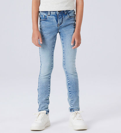 Name It Jeans - Noos - NkfPolly - Skinny - Medium Blue Denim