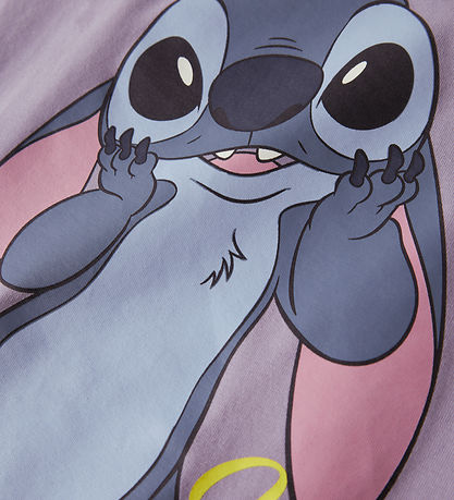 Name It T-shirt - NkfDymi - Stitch - Lavender Gray