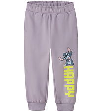 Name It Sweatpants - NmfDidi - Stitch - Lavender Gray